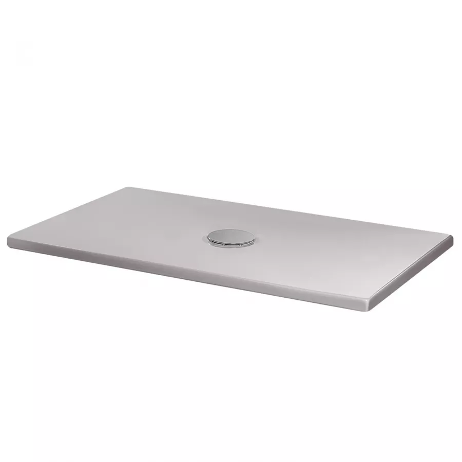 Piatto doccia 70x90 1 scelta rettangolare in ceramica bianca Ferdy Azzurra