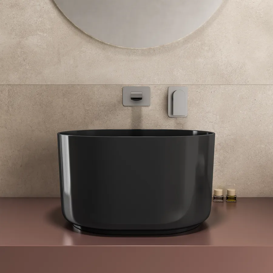 Lavabo Catena Pioggia Good Directions - Alluminio Nero, Diametro 41 Cm, Decorativo Per Esterni - Foto 5