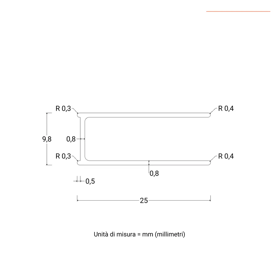 Box Doccia Scorrevole Per Nicchia 110x185 Cm - Vetro Temperato 5mm Con Profilo Cromo - Foto 7