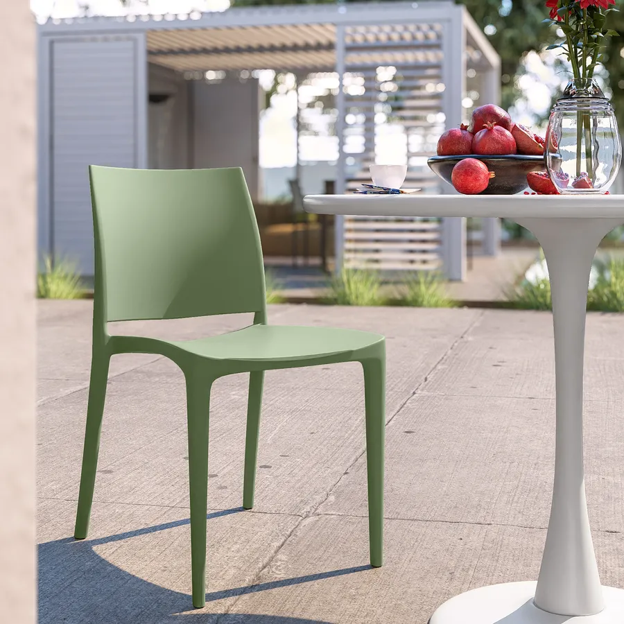 Salotto da giardino PHUKET Verde oliva Hespéride 2 posti