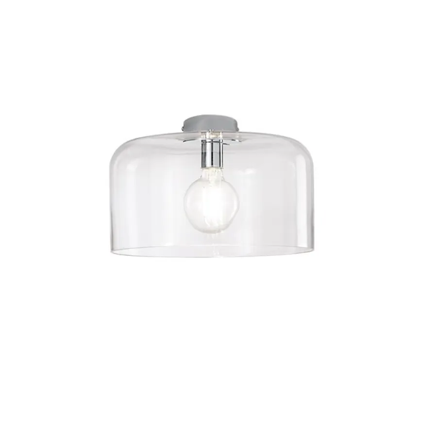 Cilindro Vetro Soffiato Oberstdorfer - 24.5cm Diametro, 24cm Altezza, Portacandele Decorativo