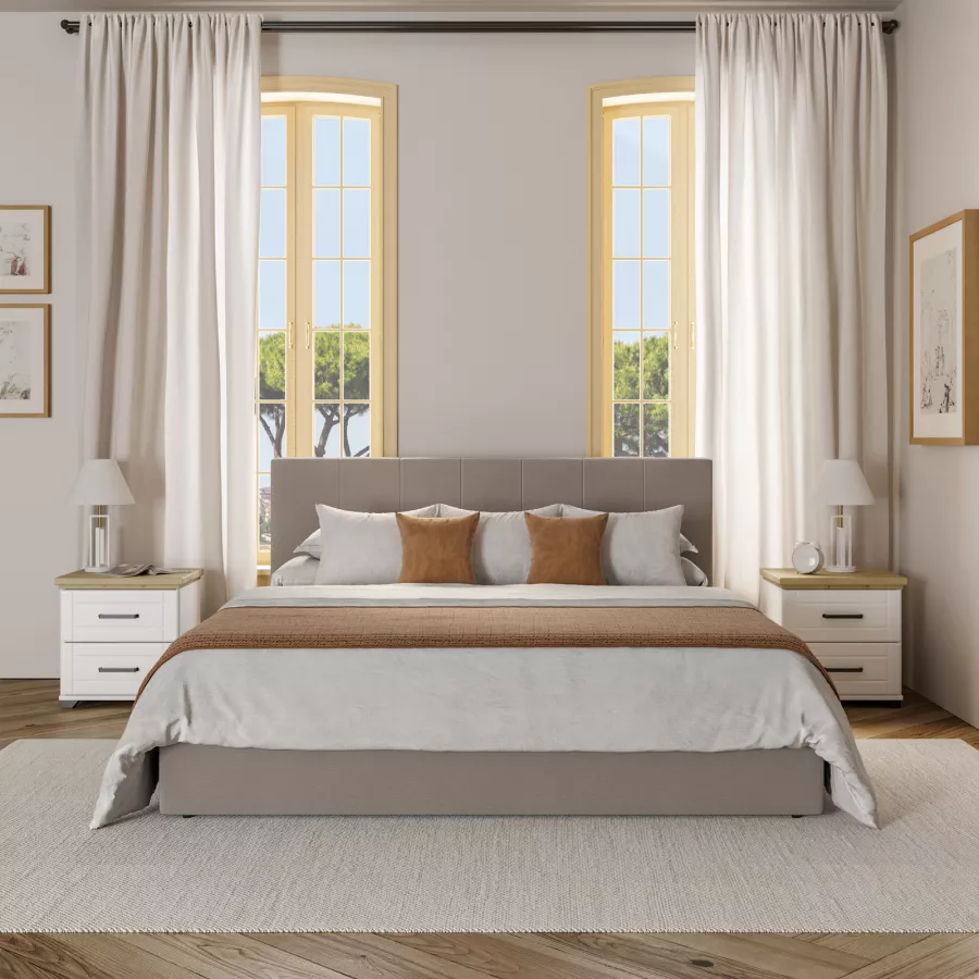 Vestiletto Singolo Gonna da letto con superficie letto Materasso copertura  gemella/piena/regina/king size 35cm altezza home hotel uso grigio bianco  beige gonne da letto beige Gonna Da Letto Matr : : Casa e