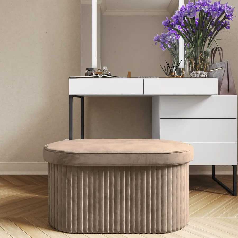 YHKJLYH Panca Contenitore Pouf Contenitore Panca Panca per Camera da Letto in Pelle, Panca Imbottita Moderna, Panca per Ingresso Lungo, con Seduta