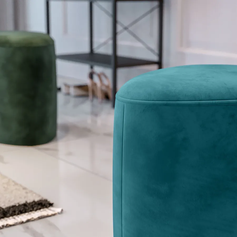 Ecopuf Frog - Pouf a pera, cuscino morbido per poltrona con imbottitura - Per la casa e l