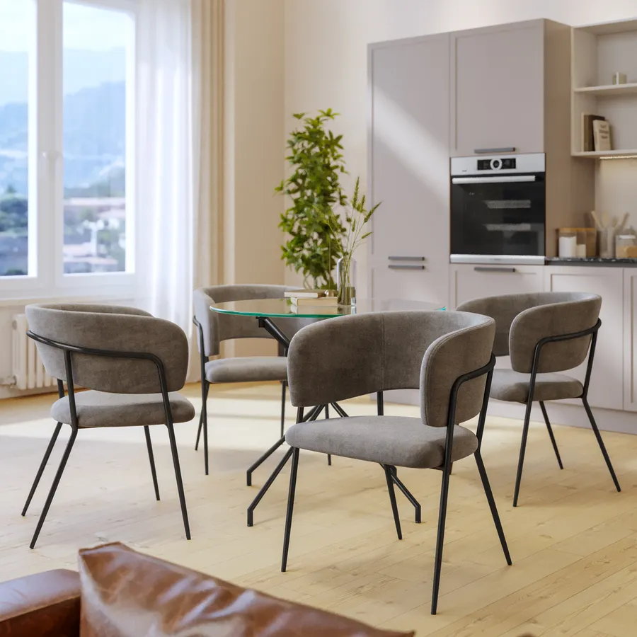 Tenda Infini grigio, occhiello 140x280 cm | Leroy Merlin