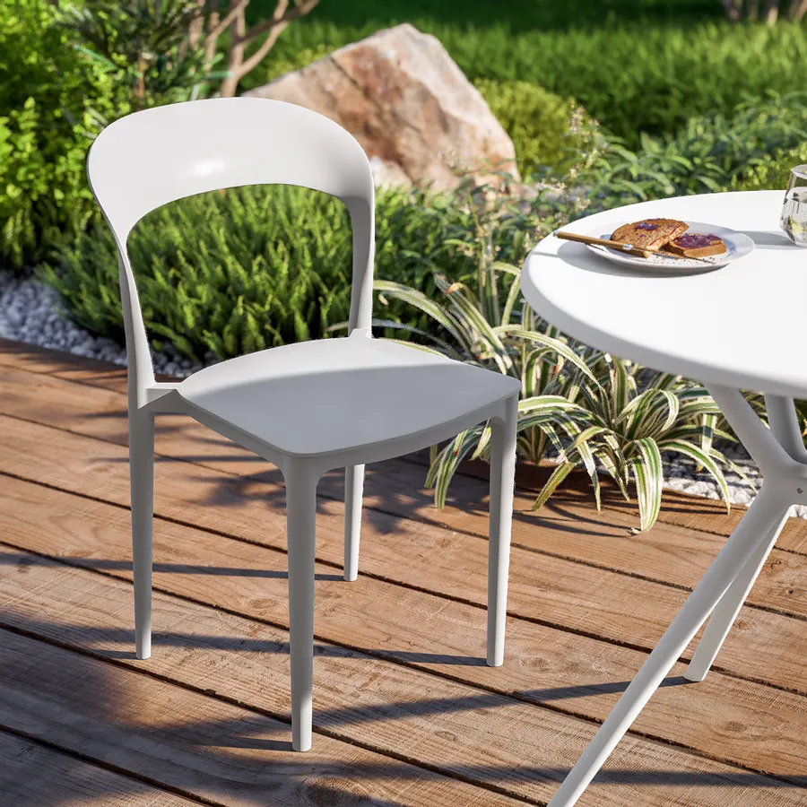 HAZEL - Sedia In Polipropilene Impilabile | Milani Home - 11