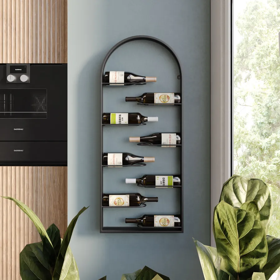 Portabottgle Da Parete Desgn | Sottolavabo Bagno Mondo Convenenza