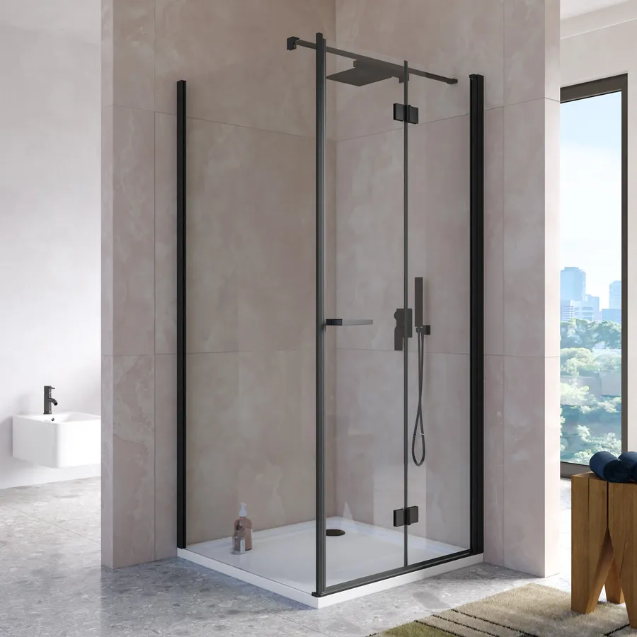 Box Doccia Soffietto In PVC | 180x185 Cm Riducibile | Anticalcare, Antiurto | Kit Completo Con Accessori - Foto 4