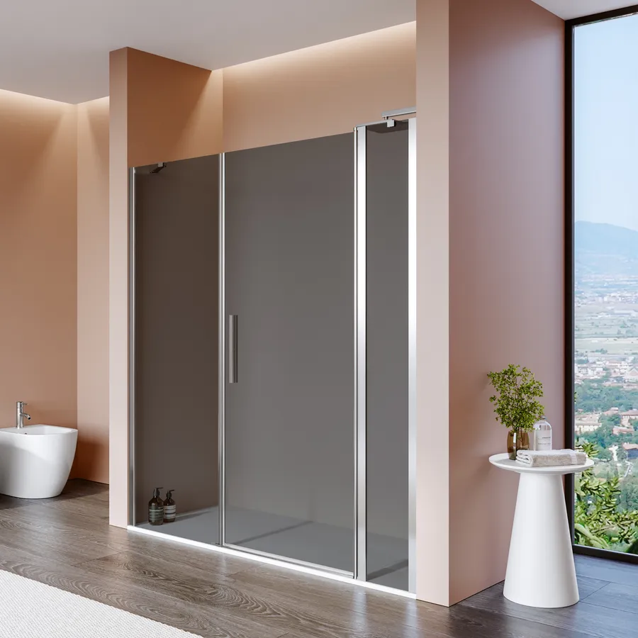 Box Douche Nicchia Venere 70x185cm PVC - Ouverture Latérale - Neuf
