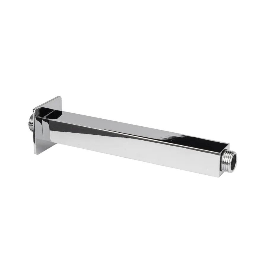 G-Promise Soffione doccia a pioggia in metallo da 30,5 cm, con spray