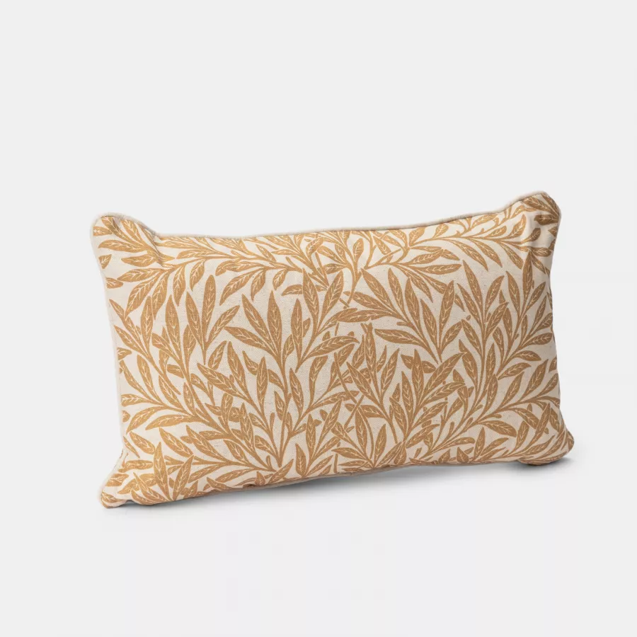 Federe Per Cuscini HWY 50 In Ciniglia Giallo Senape – Set Da 2, 40x40 Cm, Con Tre Bottoni, Morbide Per Divano E Letto - 2