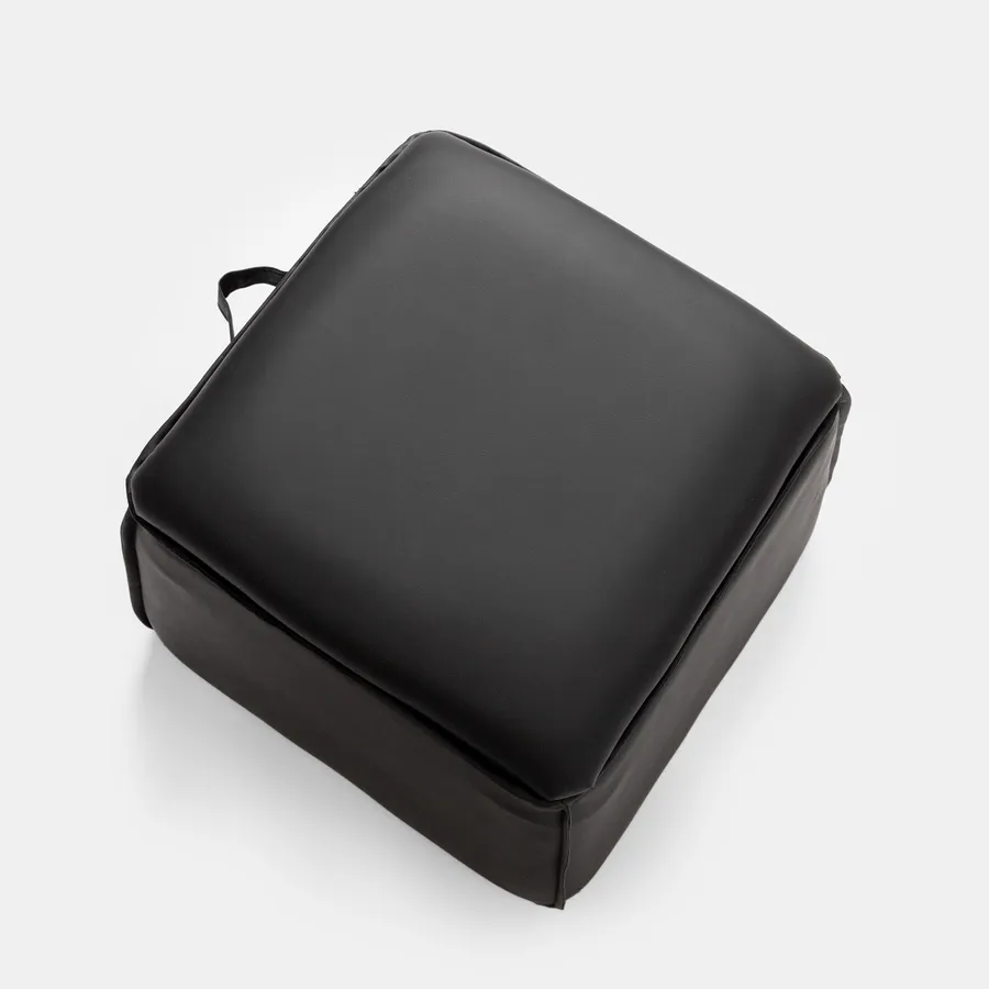 Pouf per Bambini in Similpelle Grigio Chiaro