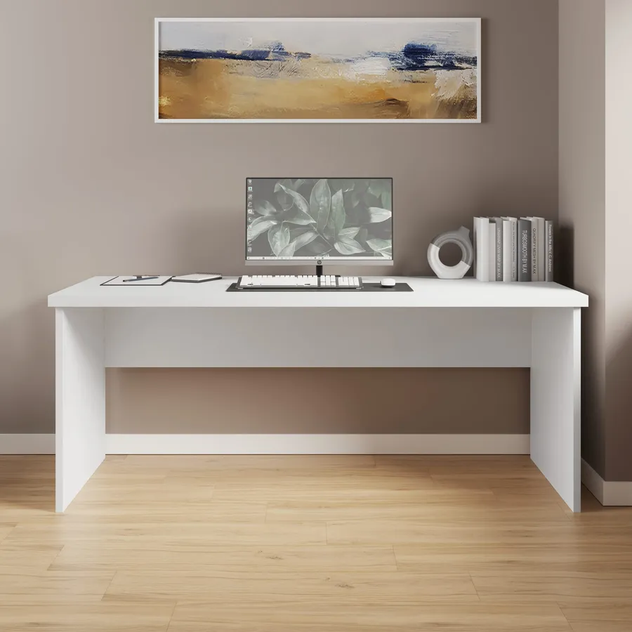 Tavolo Pieghevole Scrivania In Legno Ufficio, Studio, Da Design