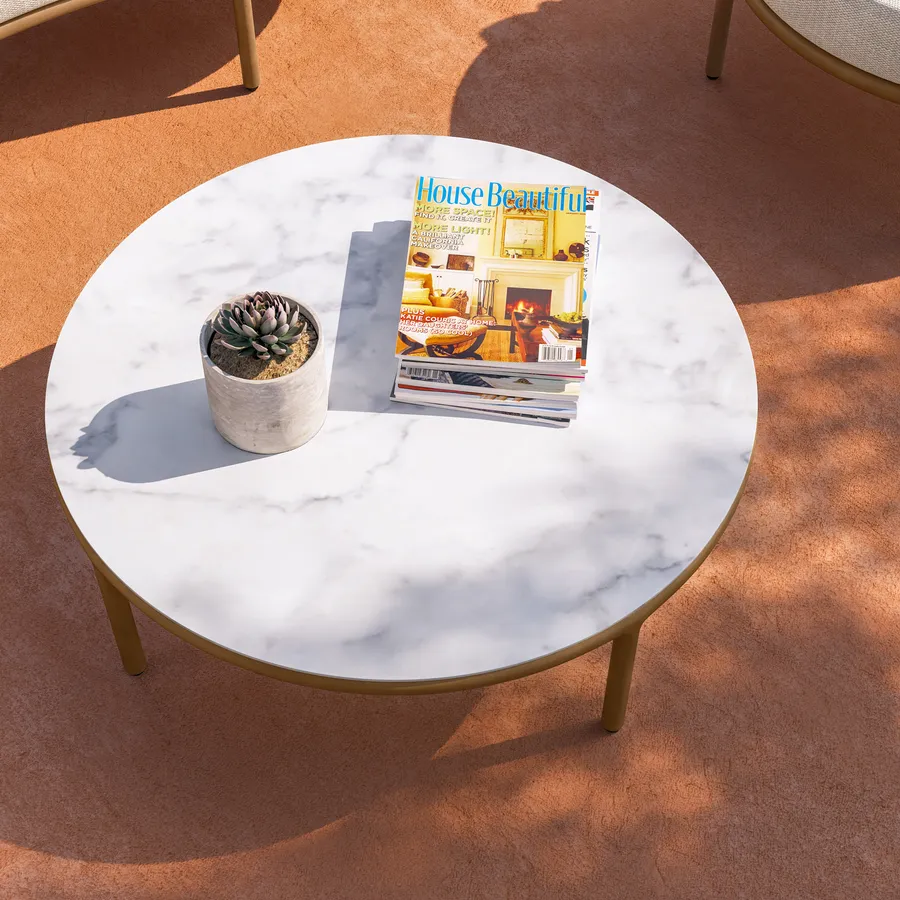 Tavolino Rotondo Con Contenitore E Comodino ModernHome