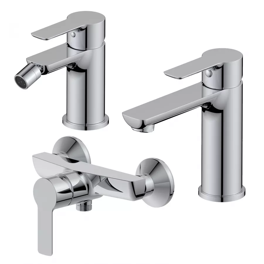 Set Soffione Doccia In Lega, Rubinetto Per Acqua Calda E Fredda Miscelatore Per Acqua Calda E Fredda Per La Casa 88911960