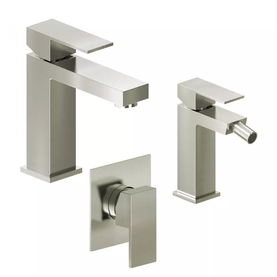 Set Bidet Da Incasso In Acciaio Inox Con Tubo E Supporto - Spray Per WC Con Valvola Miscelatrice - Foto 10