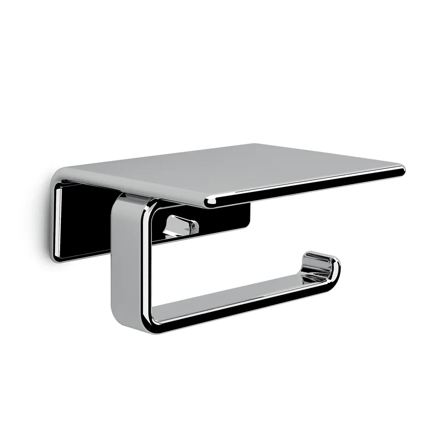 Portarotolo Carta Feridras Idea - Supporto Acciaio Cromo 16 Cm Per Bagno - Foto 6