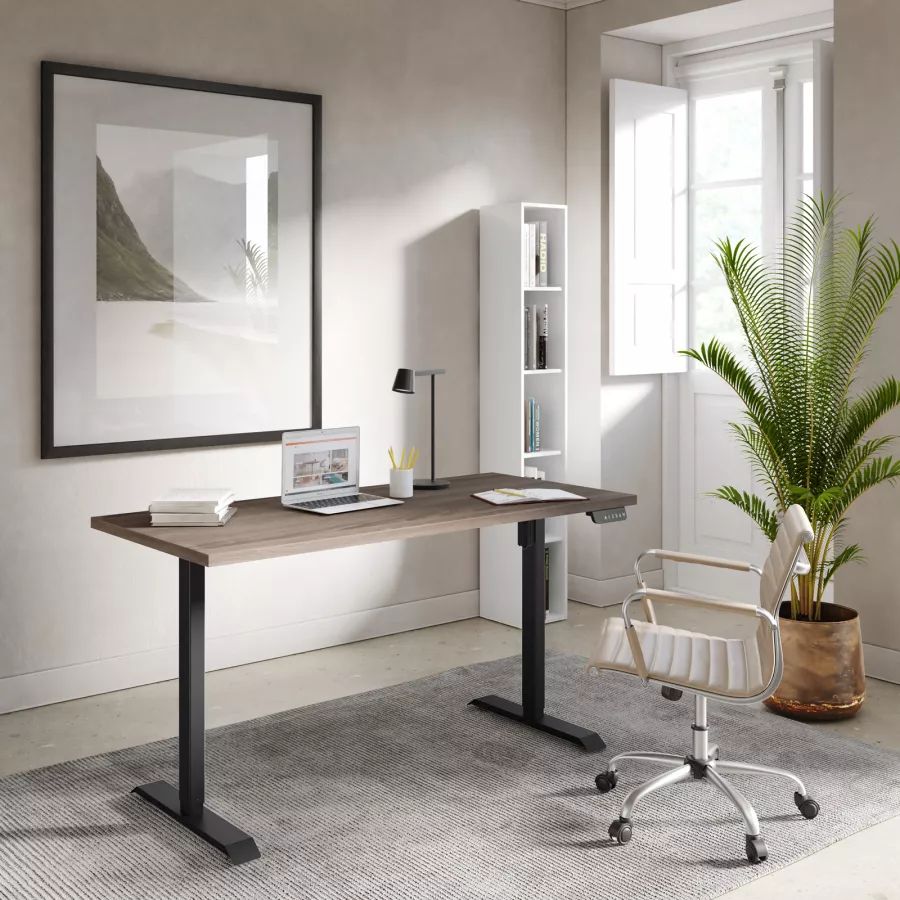 HAKU Möbel Appendiabiti da parete cromo, rovere tartufo, MDF, metallo, specchio - Dim. L 80 cm x A 30 cm x P 6 cm, Stile Moderno | Leroy Merlin