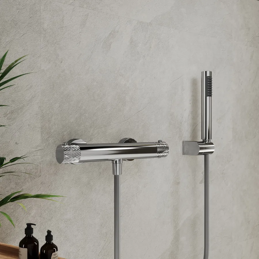 BRISTAN CARRE MISCELATORE TERMOSTATICO CROMATO ESPOSTO - Foto 8