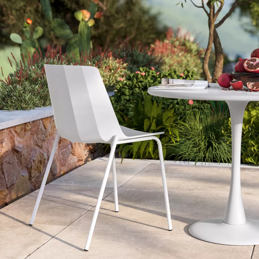 24 Tappi In Plastica Bianca, Inserti Rotondi Per Gambe Delle - Foto 8