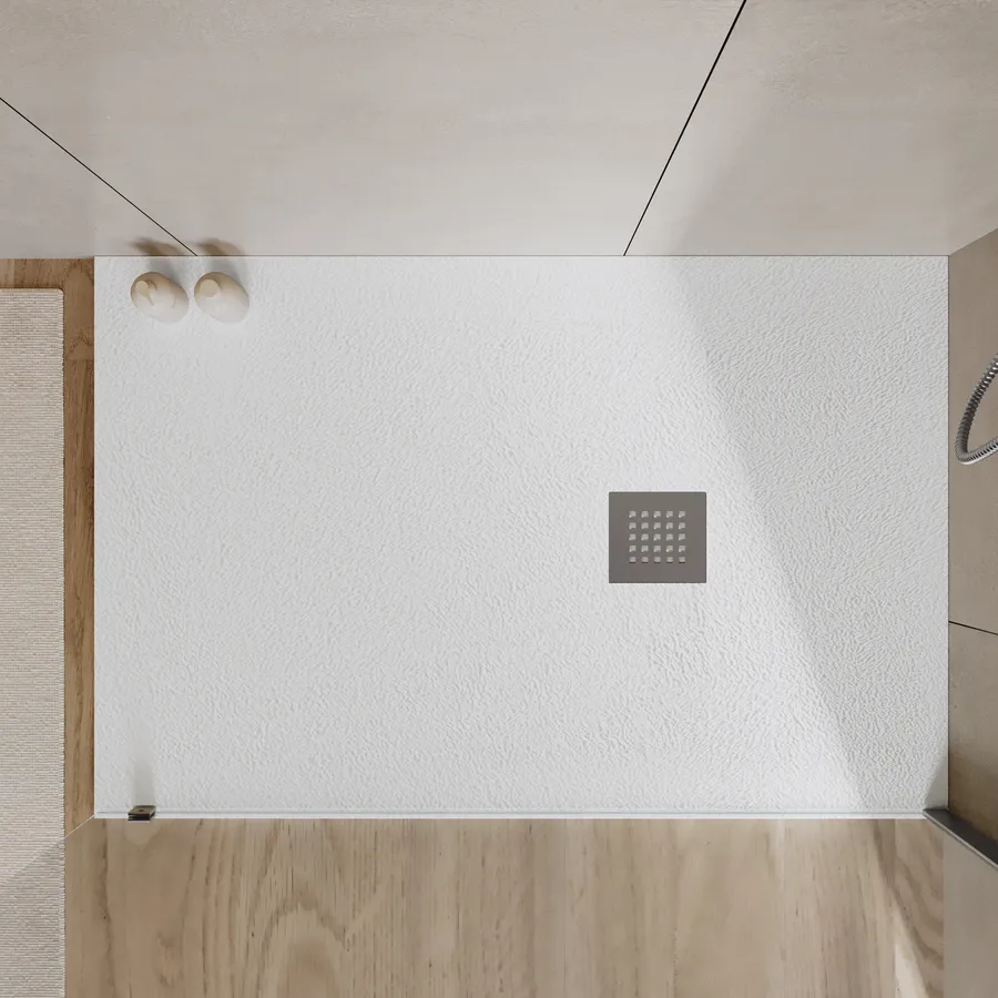 Receveur rectangulaire CUSTOM TOUCH Beige - 120x100 cm