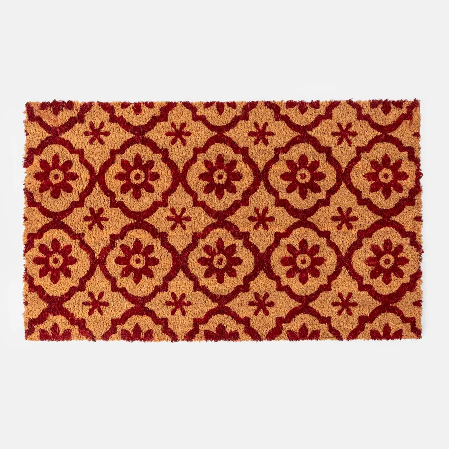1art1 Zerbino Decorativo Floreale Per Interni – 70x50 Cm – Lavabile In Lavatrice – Antiscivolo - 3