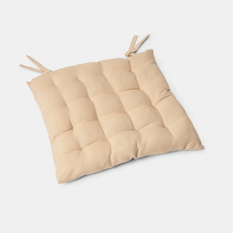 GGoty Set di 2 cuscini quadrati per sedia spessi 10 cm, morbido cotone