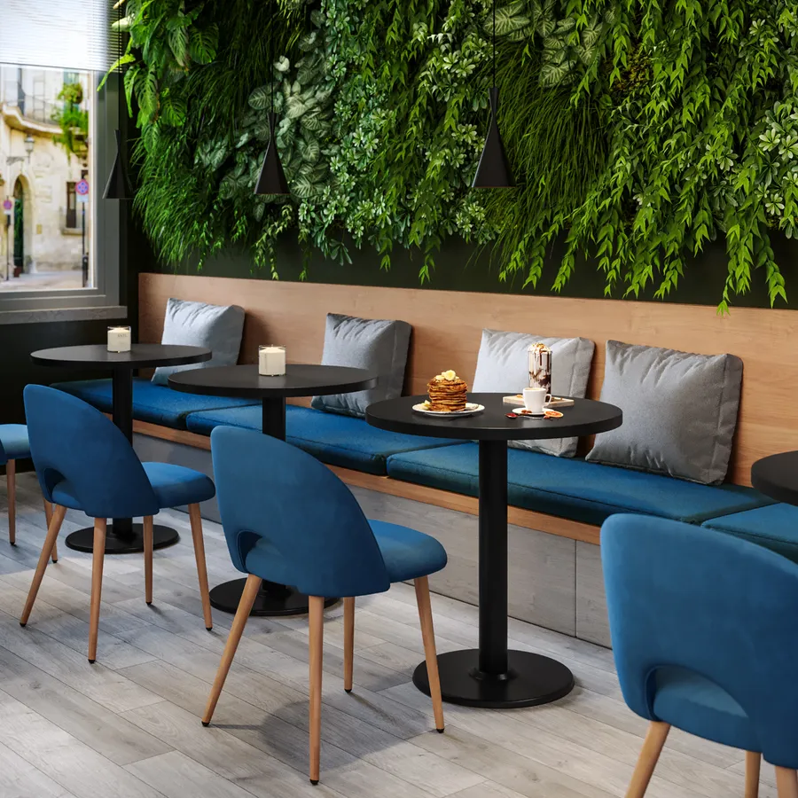 Tavolo Da Bar Rotondo HOMCOM 60x60x102 Cm - Bistrot Moderno Nero Con Piano Verniciato