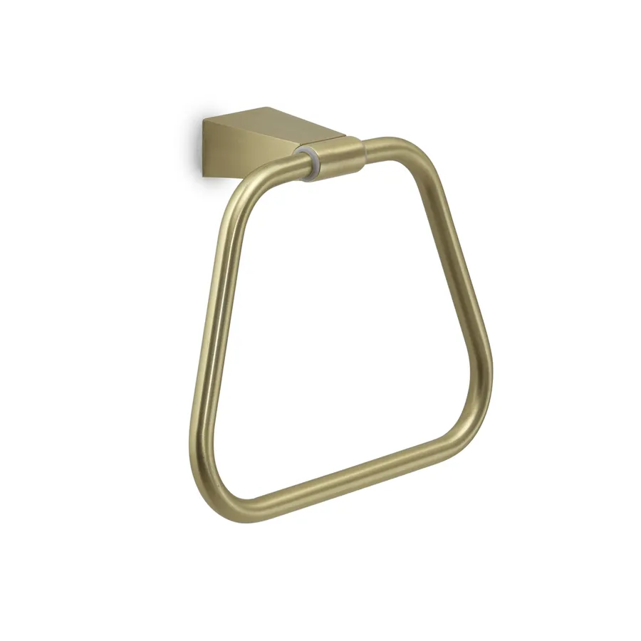 Akzent Galdin 5130113 - Orecchini a cerchio da donna, in acciaio INOX dorato, 16 mm, Acciaio inossidabile