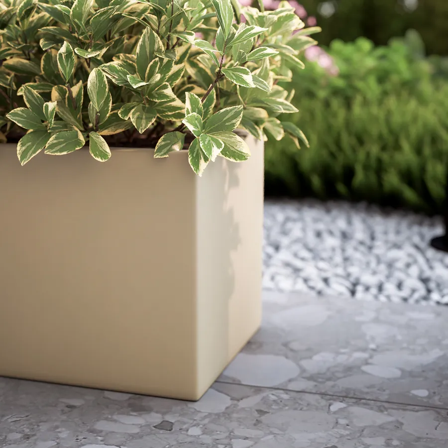 Prosperplast vaso da fiori TUBUS SLIM CORTEN acciaio