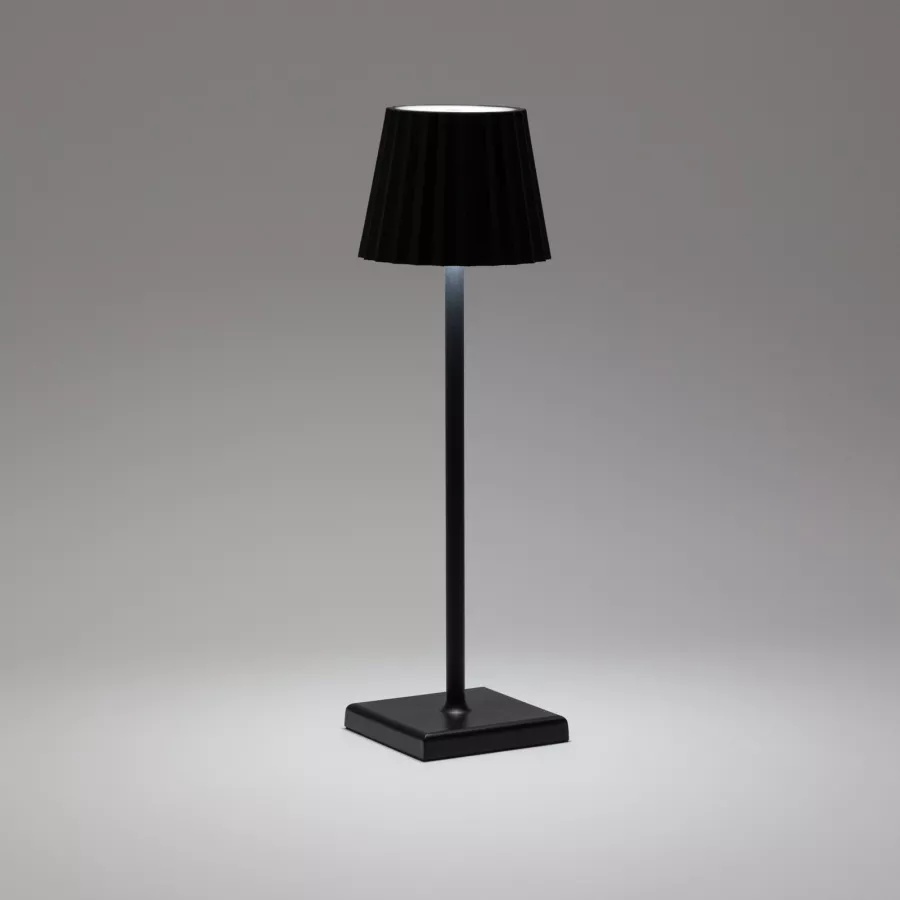 TecTake Lampada Da Tavolo A LED 14W – Luce Regolabile 2000-6500K, 4 Modalità, Porta USB, Braccio Pieghevole, Colore Nero - 4