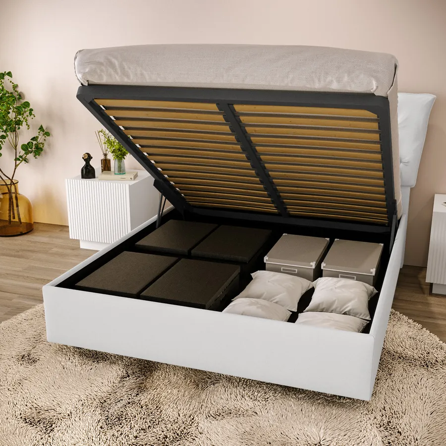 Letto 120x190 Letto Contenitore Una Piazza E Mezza Ikea Mezza