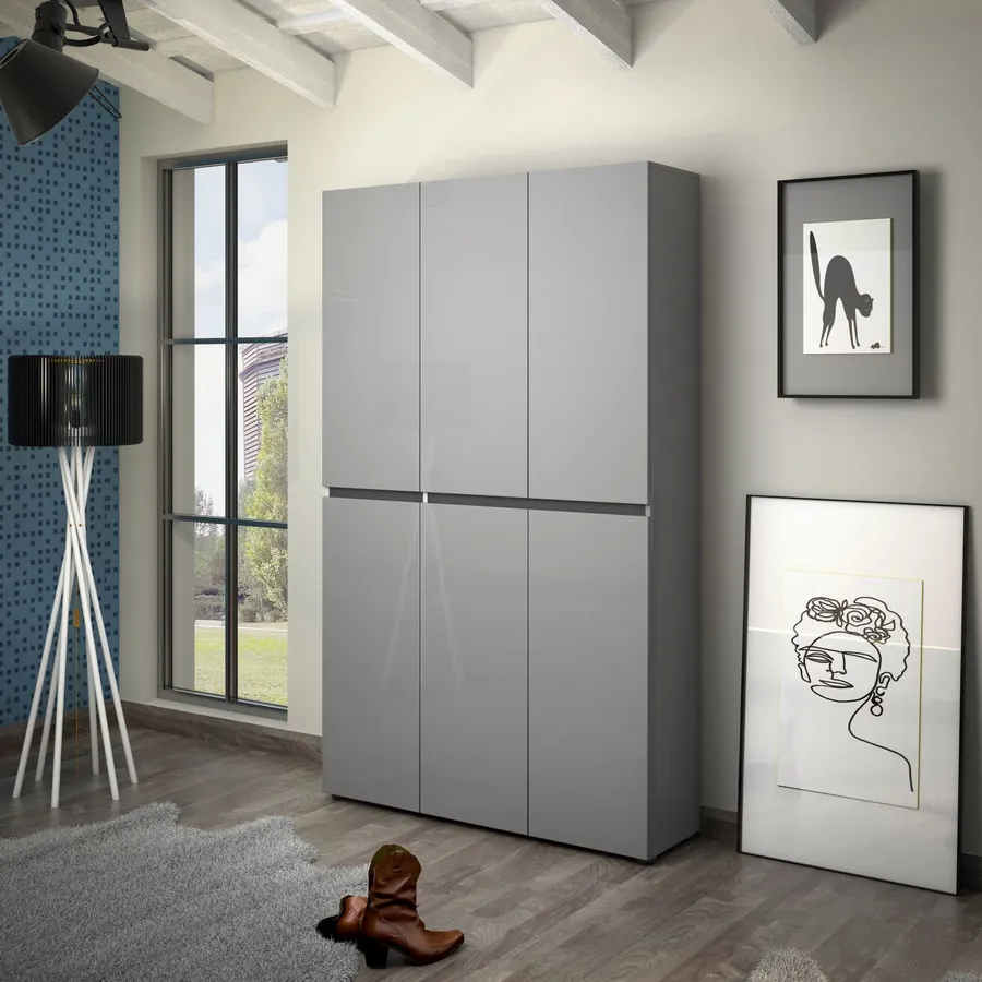 Scarpiera 4 ante rovere 61x149h cm - Arsa