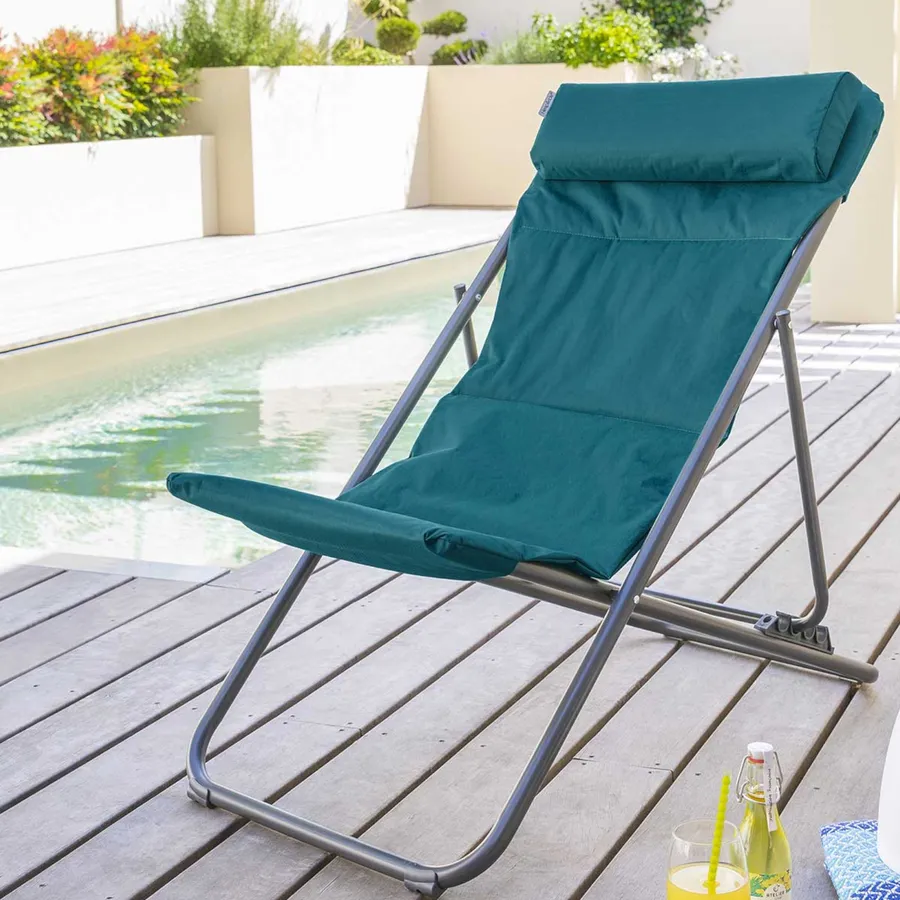 Salmar Spiaggina Windy Pieghevole – Sedia Da Spiaggia Con Telo In Poliestere Oxford 600 E Tubolare In Ferro 18 Mm