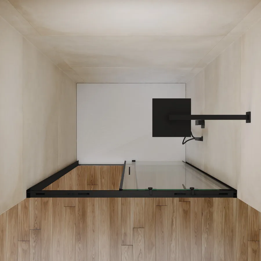 Box Doccia Scorrevole 140x195cm Con Vetro Di Sicurezza ESG - Trattamento Easyclean - Foto 6