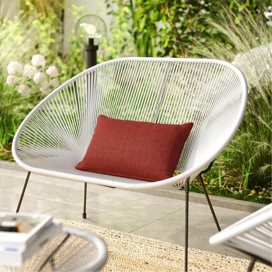 FUNHOME Cuscini Decorativi Per Interni Ed Esterni, 18 X 18, Set Di 2 Cuscini Decorativi Con Inserti Impermeabili E Resistenti Alle Intemperie Q~p115710189