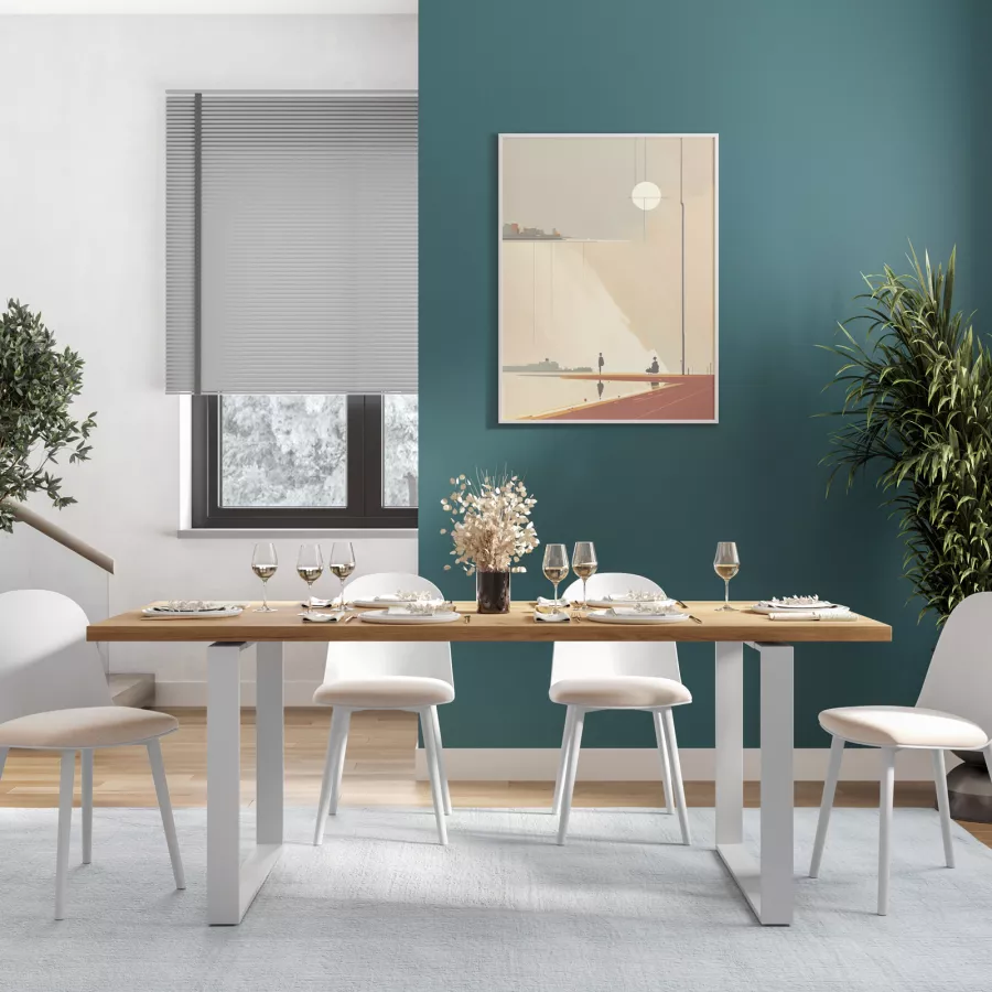 Tavolo Con Panca In Legno Set Tavolo Da Pranzo Con Panche