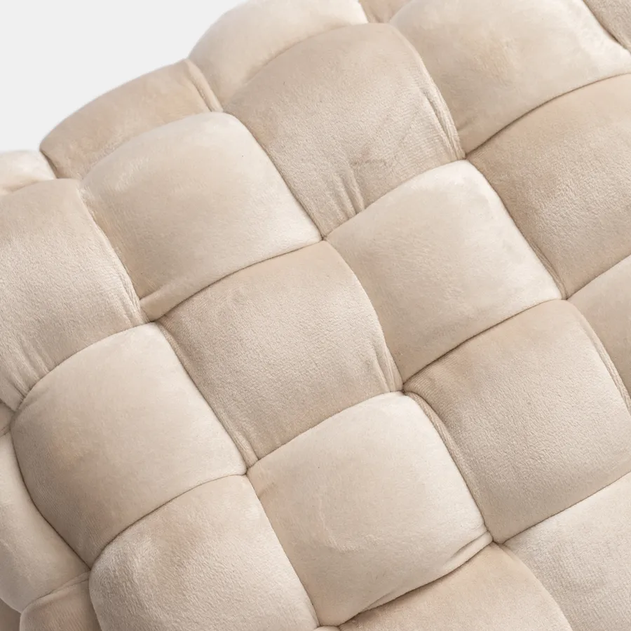 Panca Scarlett Imbottita In Velluto - Con Vano Portaoggetti E Gambe Oro 75x30x42cm - Foto 9