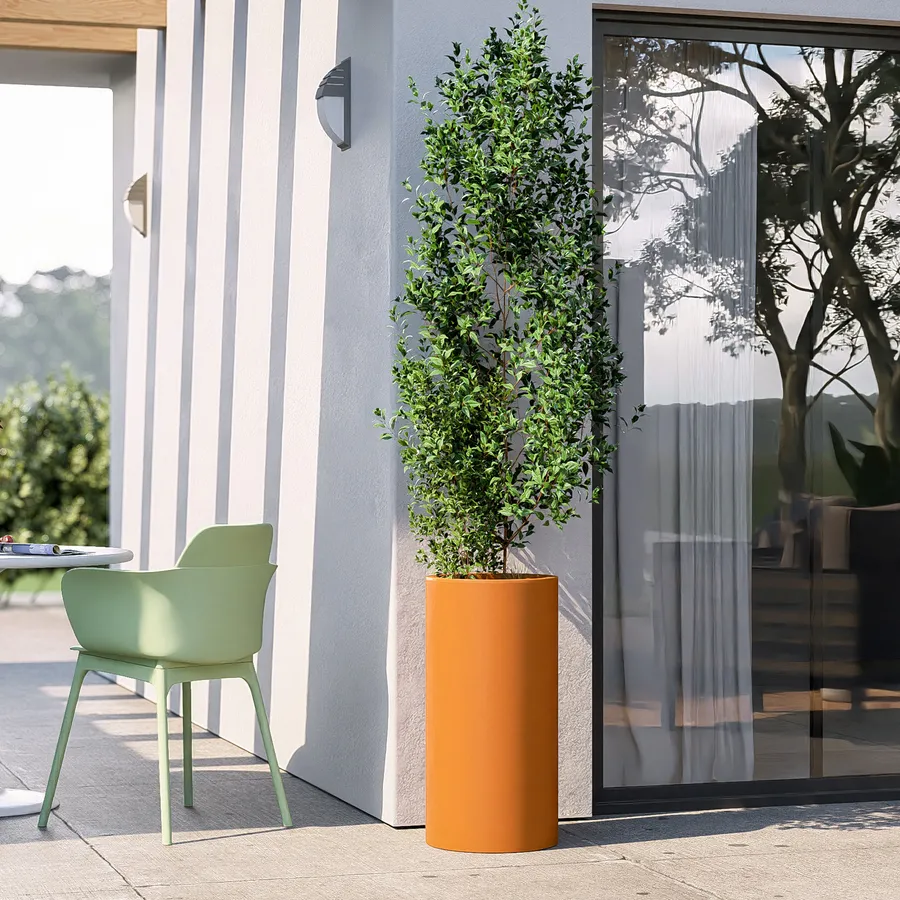Fioriera Da Balcone TTamer 70 Cm – 39L, Rettangolare (Scegli Colore: Antracite, Verde O Arancione) - Foto 5