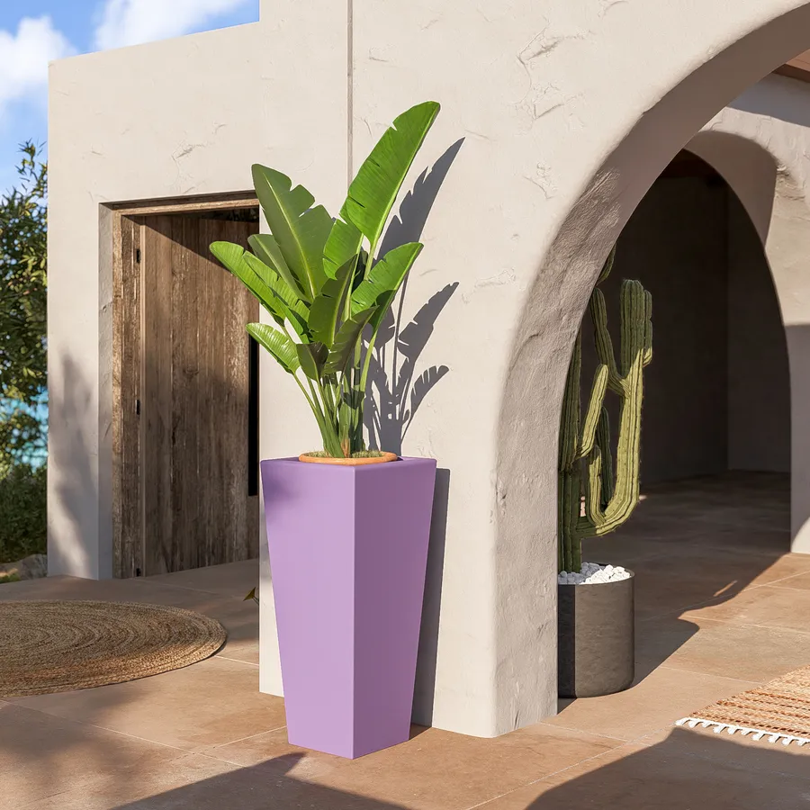 Garden Mile Portavaso Rotondo Con Ruote - Sottovaso Carrello Per Piante, Interni Ed Esterni, Per Vasi Pesanti E Fioriere