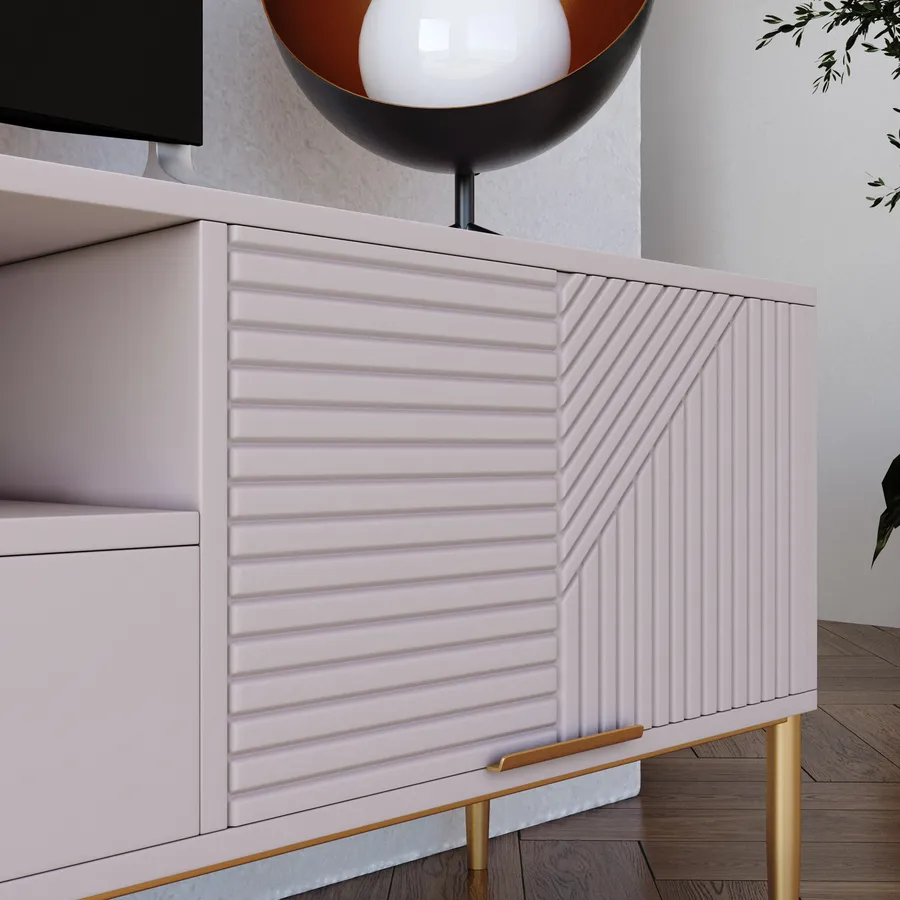 Huuger Comò da 160 cm per camera da letto, comò per armadio con 9