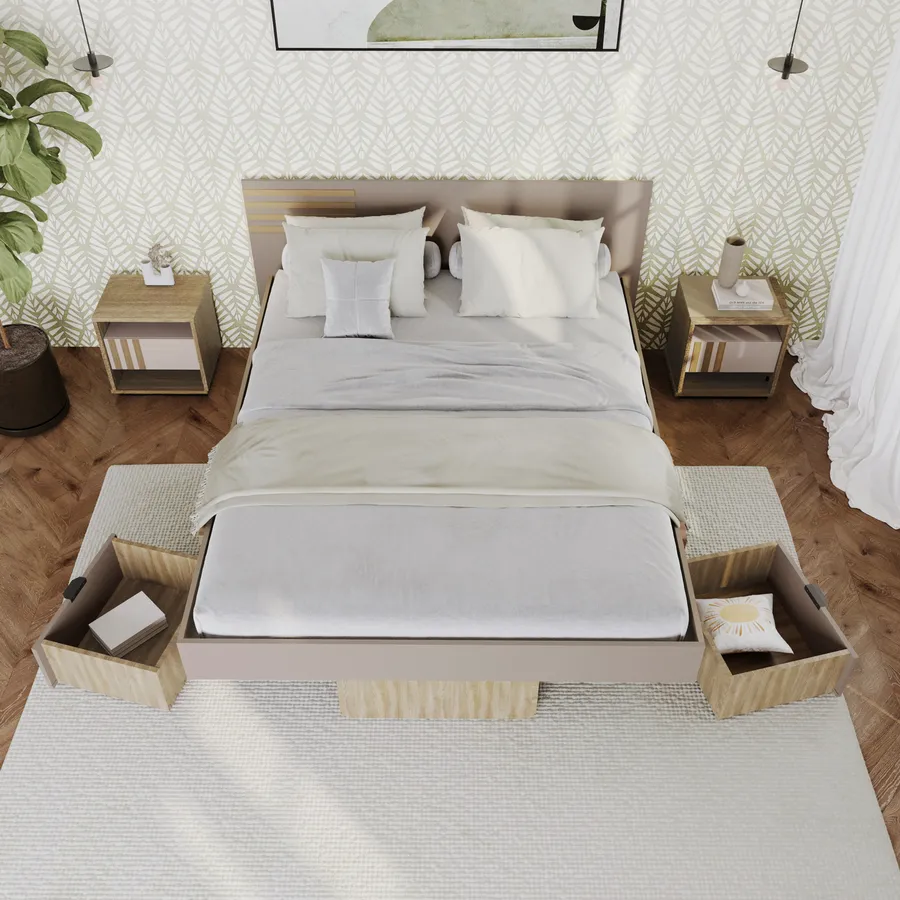Chezmoi Collection Jasper - Set di biancheria da letto