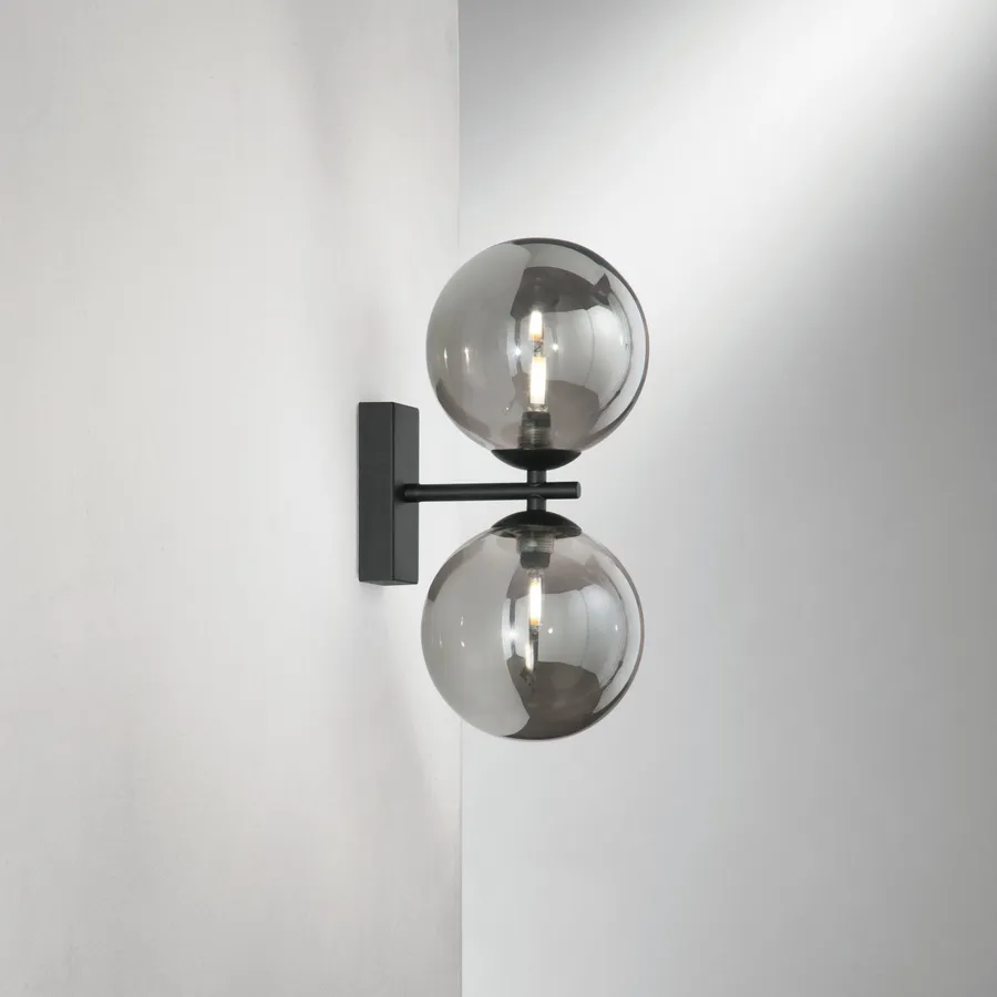 Delaveek Applique da Parete Interno, Lampada da Parete Moderna G9 Luce