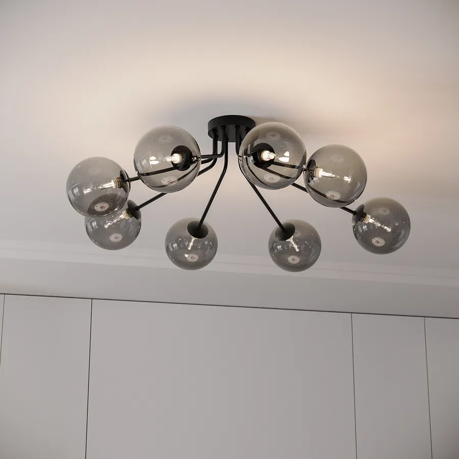 HOFSTEIN Plafoniera Chehalis, lampada da soffitto in