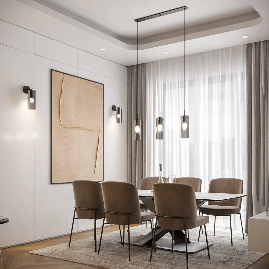 Fermatende decorativi per tende a forma di parete, 2 ganci per tende in cristallo, in metallo, fermatende per tende per la decorazione della casa (D