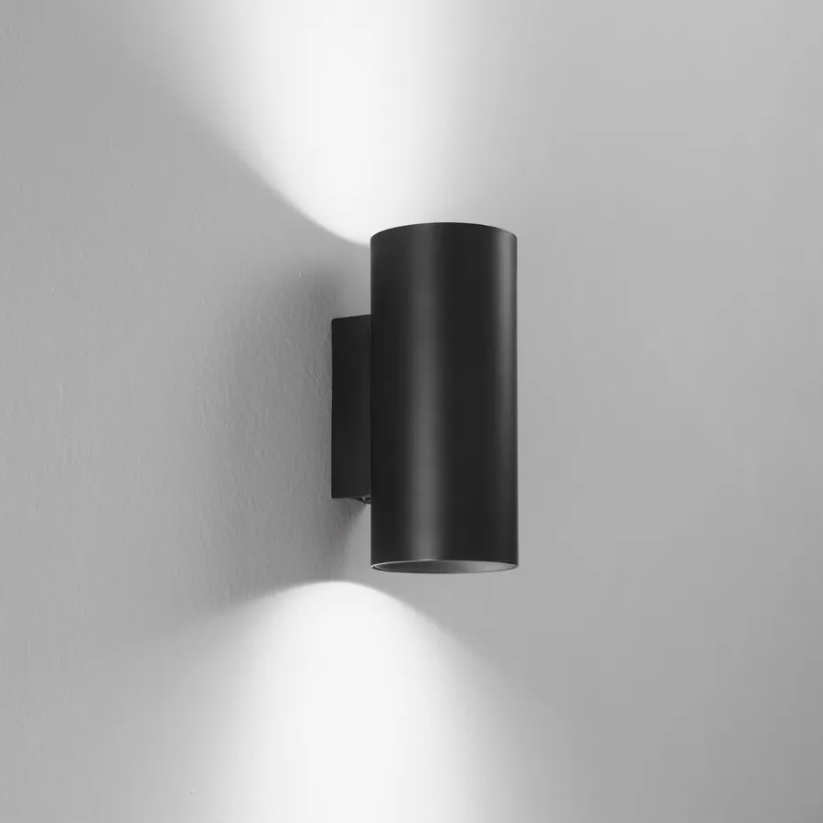 PPAMAPIC Tavolino Rotondo 50 Cm - Nero - Moderno E Resistente