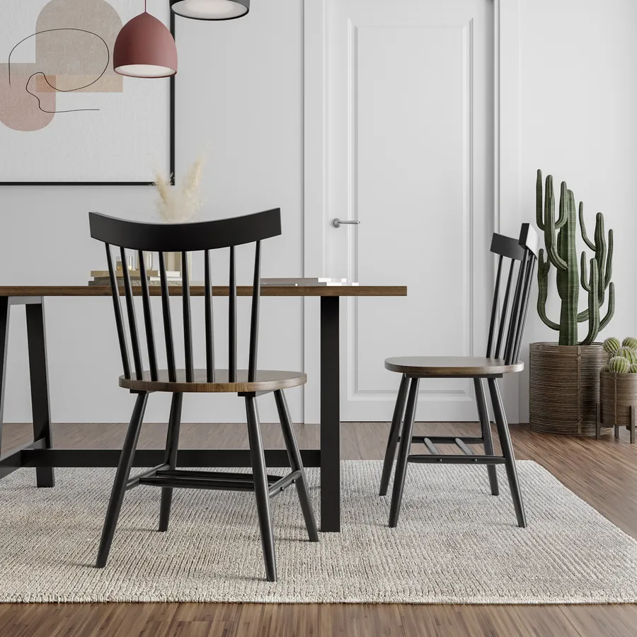 Tavolini Metallo Legno Nero Rovere Set 2 Tavolini Esagonali - Struttura  Metallo Nero, Piano Legno Rovere, Base Amovibile, Design Moderno Tavolini  Metallo E Legno, image size:900x900