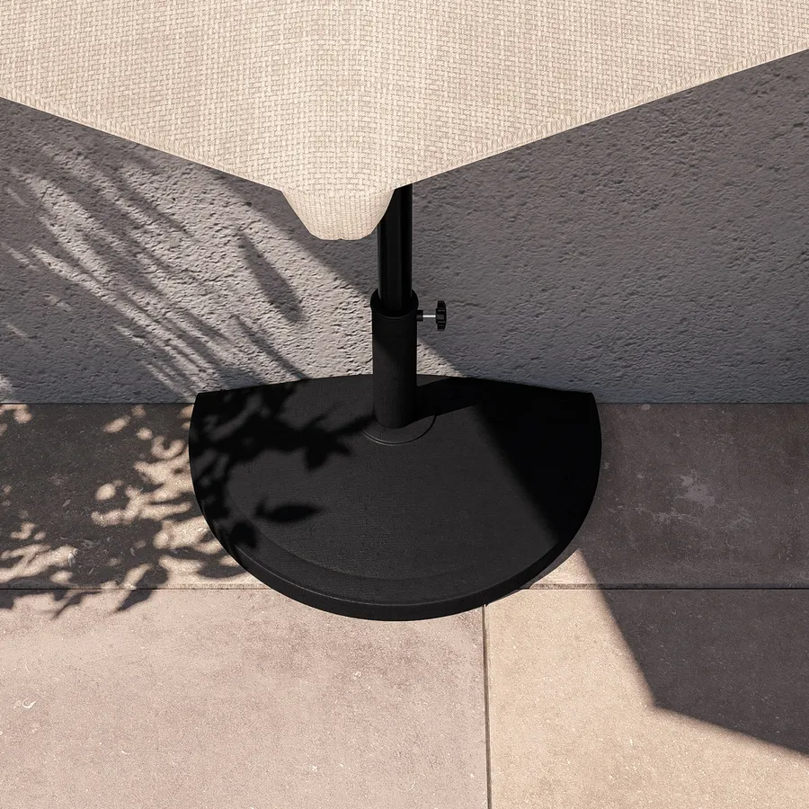 BASE PER OMBRELLONE ROMA CM 50X50 NERO