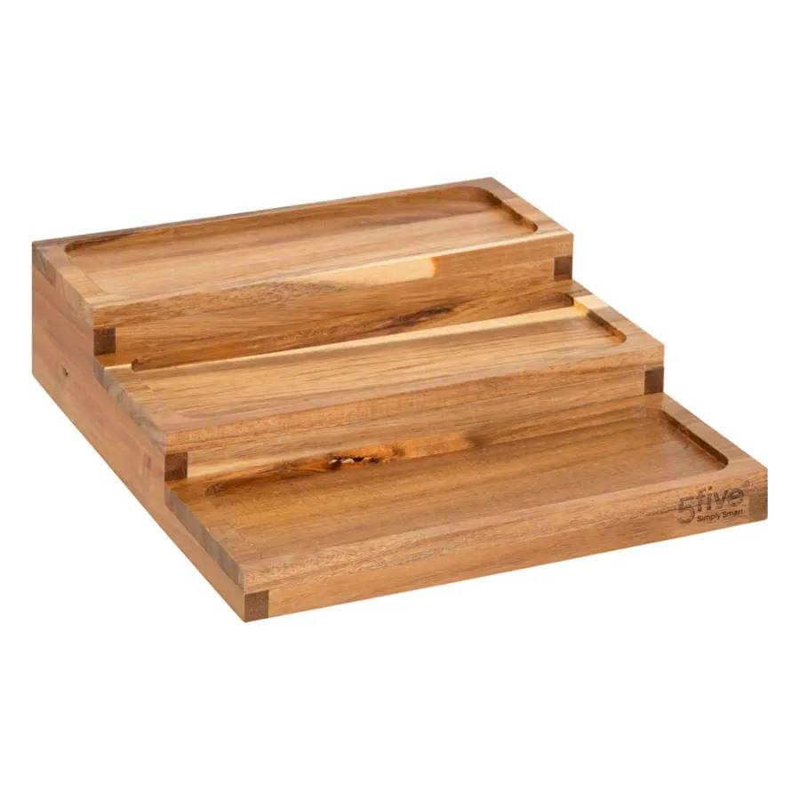 Cohasset Gift & Garden Scultura in legno naturale e vetro riciclato