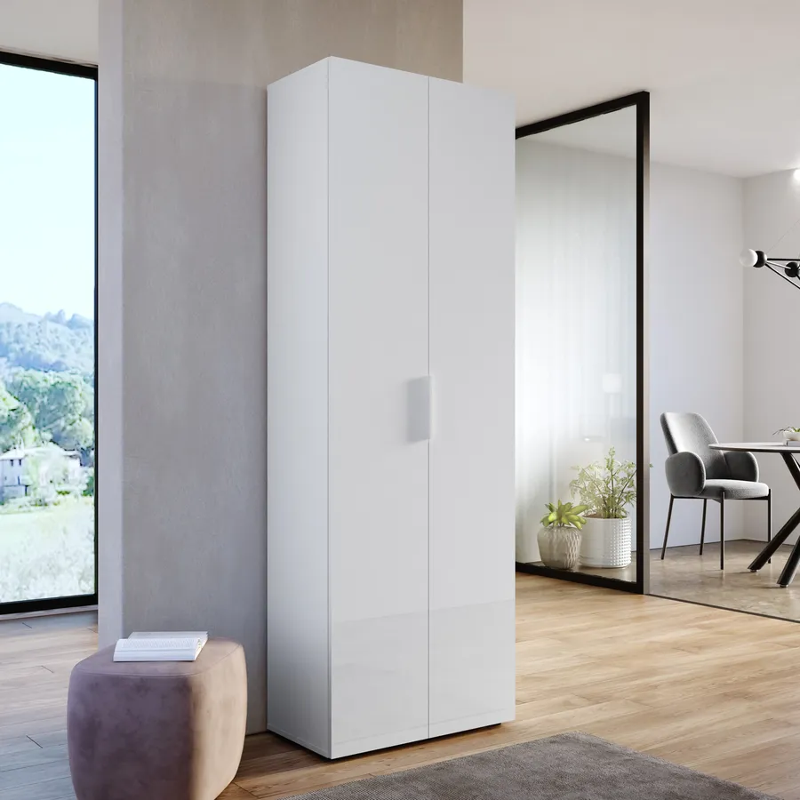 armadio-68x200h-cm-bianco-opaco-con-2-ante-bianco-lucido-delhi
